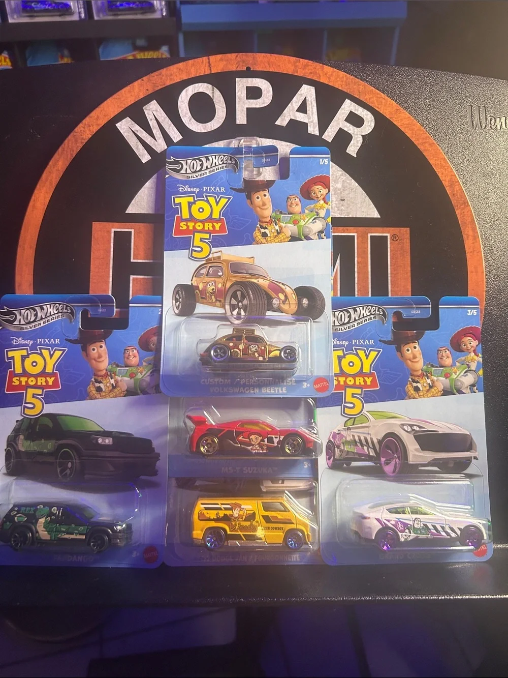 Hot Wheels Toy Story 5 Collectible Die-Cast Cars - Assorted Colors
